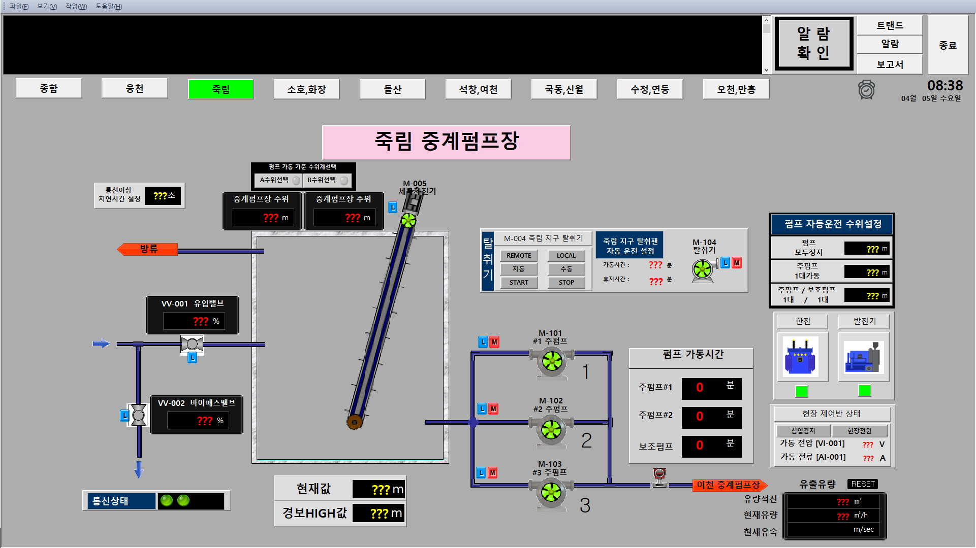 죽림 중계펌프장